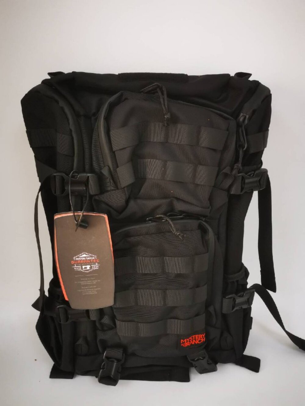 Pre-owned Mystery Ranch Tactical Bag Waterproof Hiking Backpack Travel Bag Black